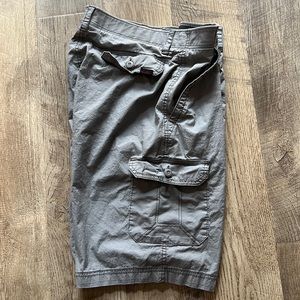 Mens cargo shorts.